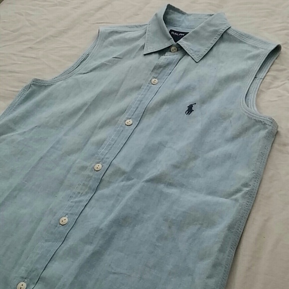 Ralph Lauren polo button down vest