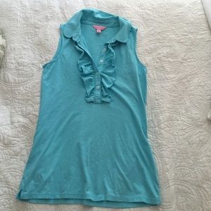 Lilly Pulitzer Ruffle Top