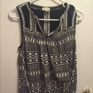 Anthropologie top size xs