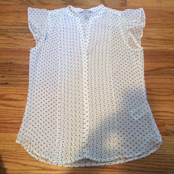 Semi Sheer Flutter Sleeve Top