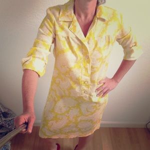Vintage yellow dress