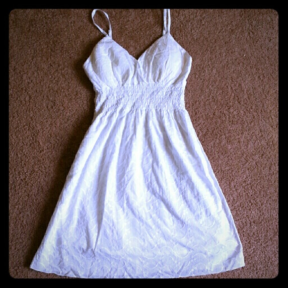 Rue21 Embroidered White Dress