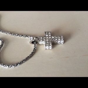 Swarovski brand Swarovski crystal cross necklace