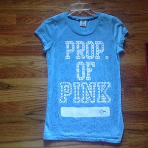 VS PINK Light Blue Shirt