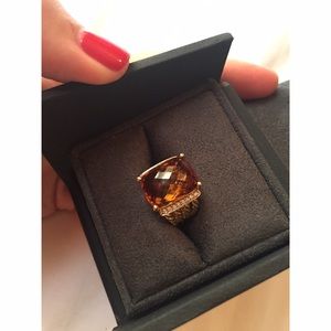 David Yurman 18k Gold Wheaton Ring