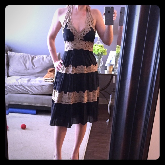 BCBG halter top dress