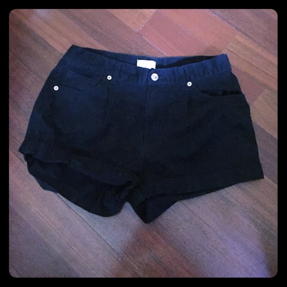 Black shorts