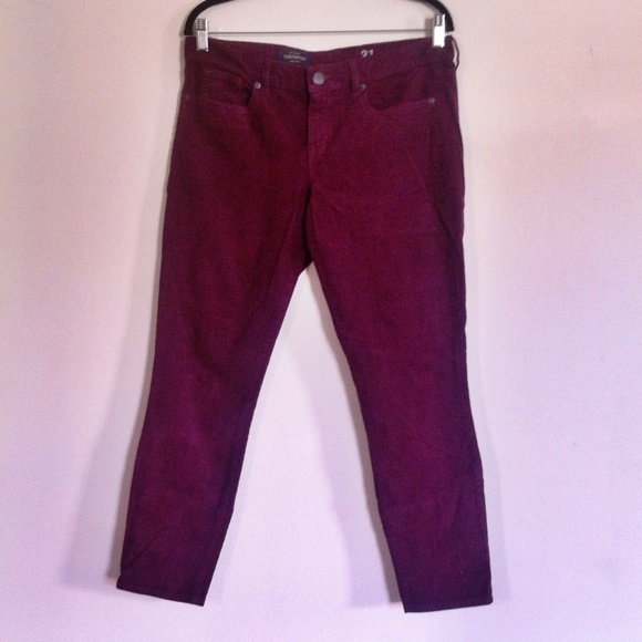 J. Crew Toothpick Skinny Ankle Corduroy Pants 🍁🍂