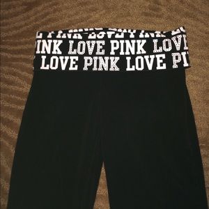 Victoria's Secret pink leggings