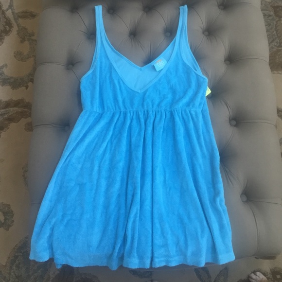 C&C California terry cloth tank top size large