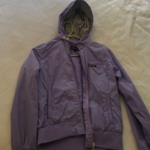 Members only purple wind breaker