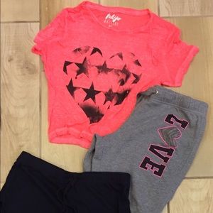 Sweat pants/shorts/shirt