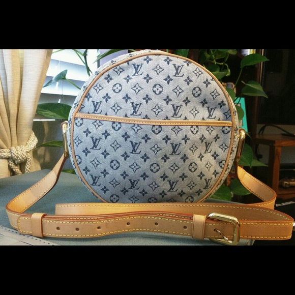 Louis Vuitton Jeanne Blue Mini Mono Bag