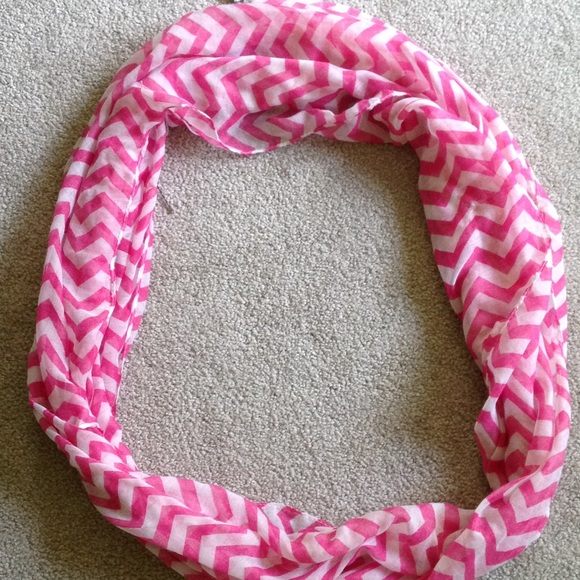 Chevron infinity scarf.