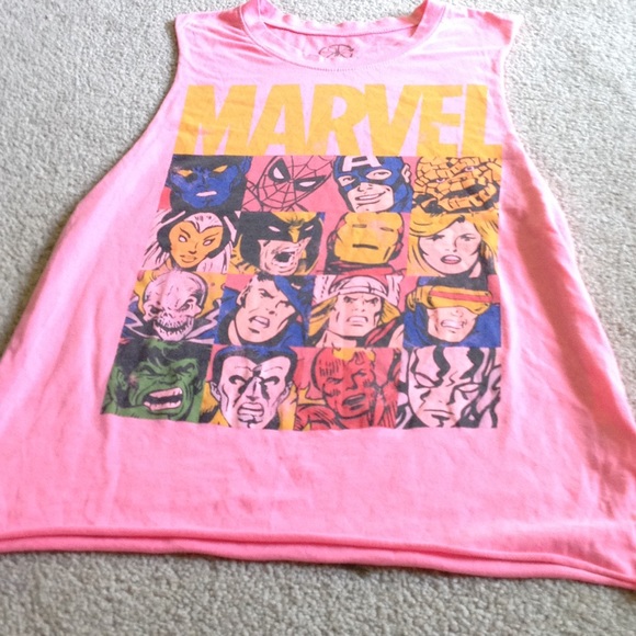 Marvel muscle tee