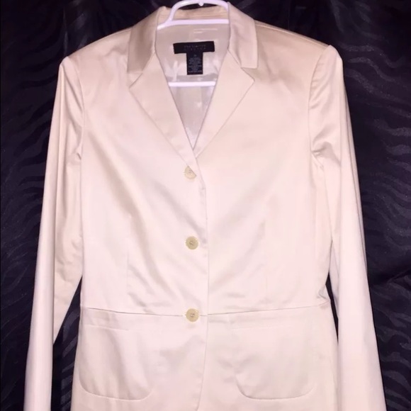 THE LIMITED Stretch Khaki Beige Suit Jacket Medium