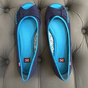 Brand new BC Footwear flats size 8 Shoes blue