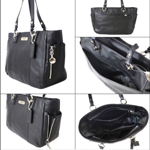 SOLD Coach gallery leather zipper tote - Picture 2 of 6