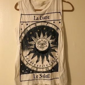 Urban Outfitters La Lune tank NWOT