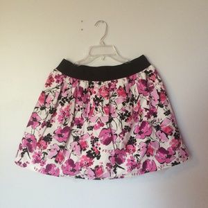 Pink and Black Skirt