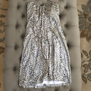 New ABS collection Boned strapless dress Med M