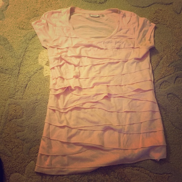 NWOT Layered Ruffles DKNY Tshirt