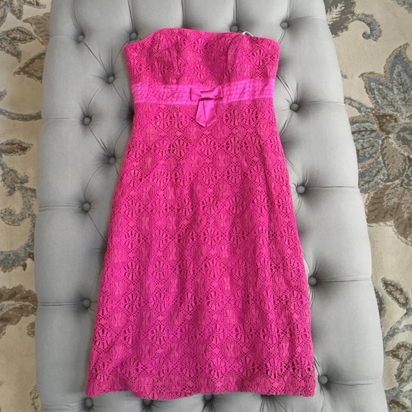New Laundry by Shelli Segal strapless dress sz 2