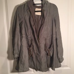 Light Military Trench Coat