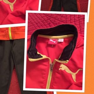 $8Toddler Puma Track suit 3t Great Condition