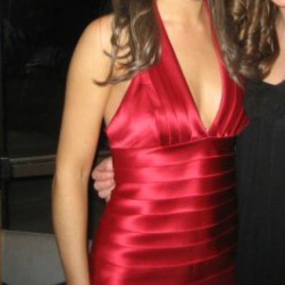 BCBGMaxAzria Red Dress
