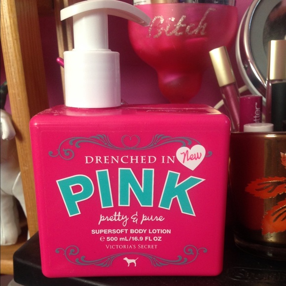 Pink lotion