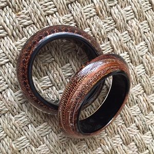 CC Skye set of lucite bangles