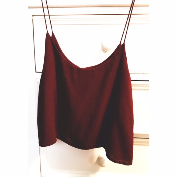 Brandy Maroon Tank