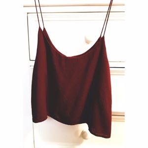Brandy Maroon Tank