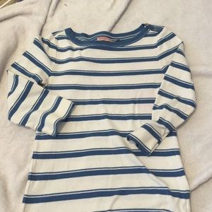 Juicy couture striped 3/4 shirt