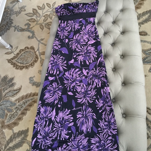 New Romeo & Juliet Couture strapless Maxi dress L
