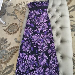 New Romeo & Juliet Couture strapless Maxi dress L