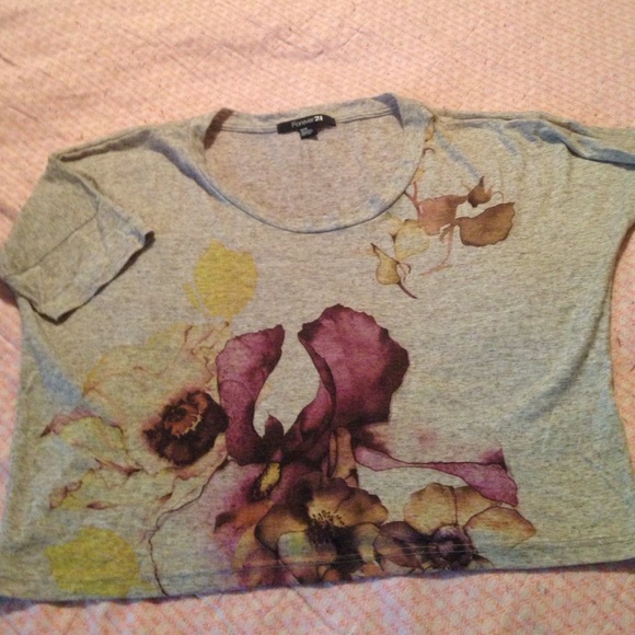 Floral crop top