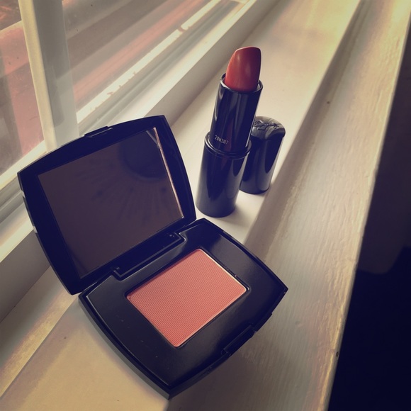 Lancôme lipstick and blush bundle set