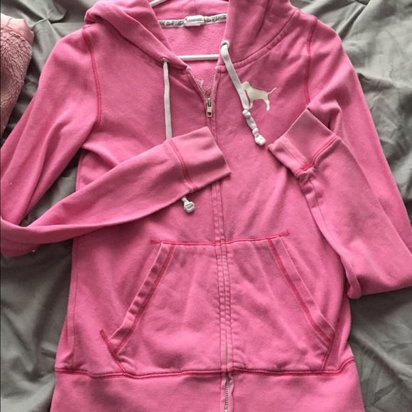 Victoria's Secret zip up hoodie - Picture 1 of 2
