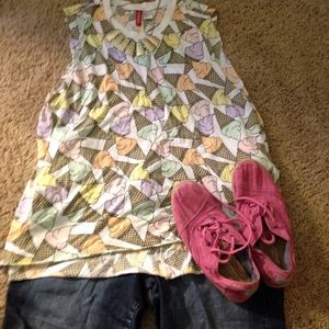 Ice cream cone tank top!