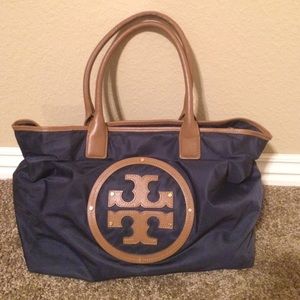 Tory Burch Navy Tote