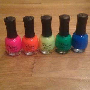 Nina neon nail polish