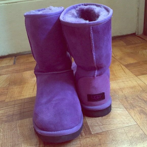 UGG Short Purple Boots