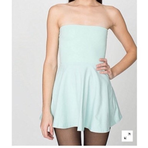 American apparel dress strapless
