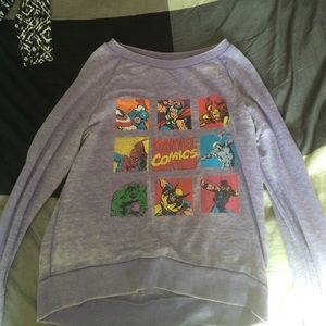 Marvel long sleeved shirt