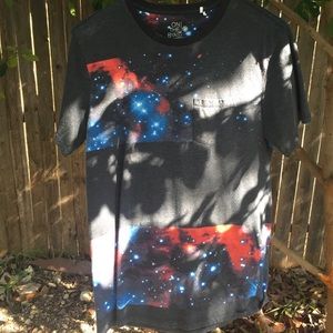 Pacsun Mens On The Byas Galaxy tee