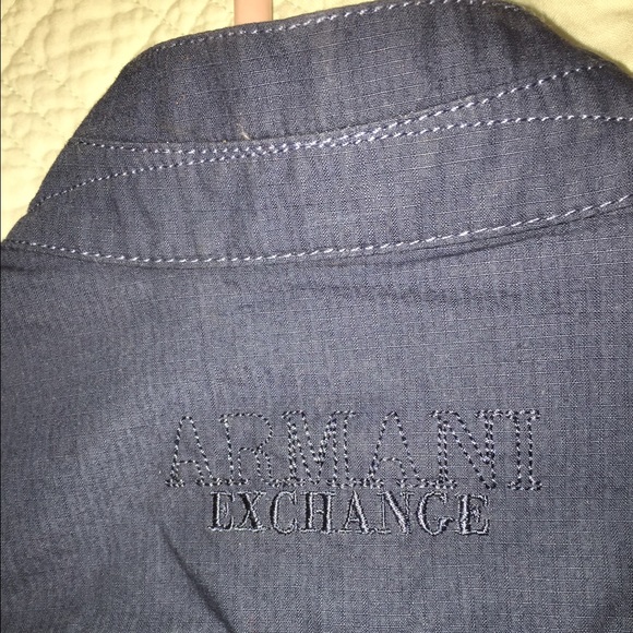 Armani Exchange fitted navy jacket - Picture 2 of 4
