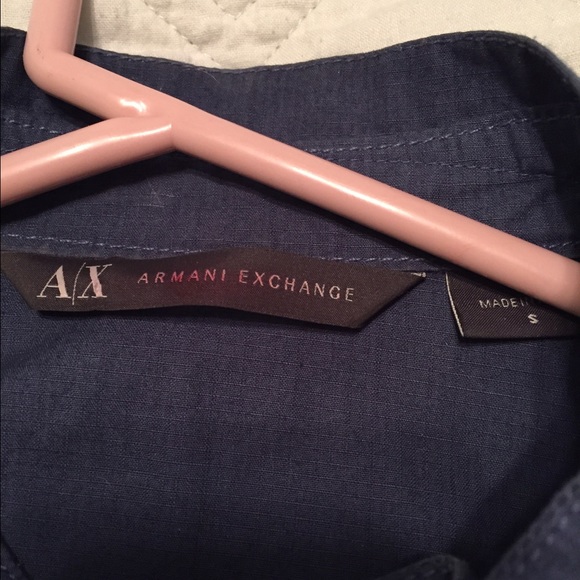 Armani Exchange fitted navy jacket - Picture 4 of 4