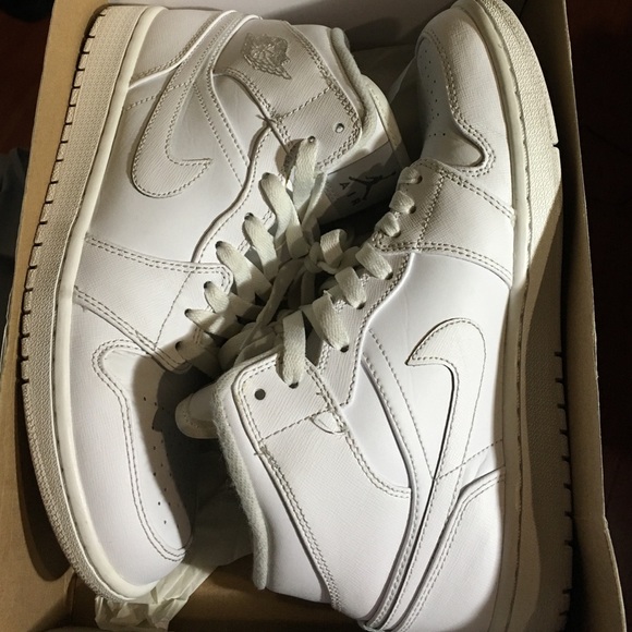 Jordan Shoes - Cocaine White Air Jordan 1